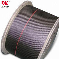 Hochwertiges Edelstahlseil SS304 SS316 Inox-Drahtseil SS-Seil 6x7+IWS 6x19+IWS Stahlseil Edelstahl-Drahtseil