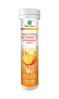Comprimés Effervescents VC Marque Blanche Vitamines Adultes Riches en Électrolytes Supplément Énergétique Saveurs de Fruits Multiples Produit de Beauté