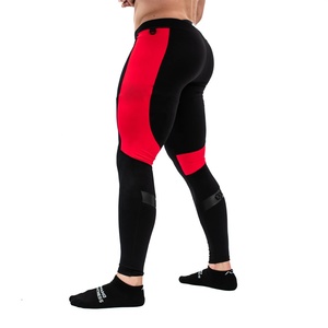 Pantalon de compression de sport pour homme PIHA SPORTS, design personnalisé, logo brodé, 100% coton molletonné, hiver, fitness, gym - Product Image 4