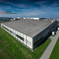 Atelier préfabriqué économique, structure en acier préfabriquée, entrepôt agricole, bâtiment métallique