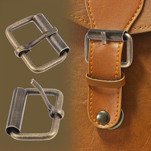 Hebillas de cinturón de pulgada para hombre, de latón, de metal, de un solo gancho, de rodillo, resistentes, de repuesto para cinturones de mujer - Product Image 4