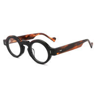 Gafas Ópticas Laminadas al por Mayor con Montura de Acetato Grueso de Alta Calidad, Diseño de Moda Vintage 2026