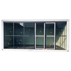 Casa Container Prefabbricata per Vita Urbana, Casa Compatta Smontabile, Rimorchio con Cucina, Ufficio e Caratteristiche in Vetro - Product Image 3