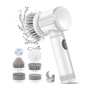 Nettoyeur de cuisine sans fil rechargeable, brosse à vaisselle électrique, brosse de nettoyage électrique, brosse rotative électrique - Product Image 1