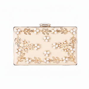 Bolsa de festa feminina com estampa de poodle e strasslinda clutch de cristal com formato de cachorroestilo classico e - Product Image 1