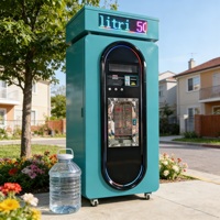 Distributeur d'eau gazeuse froide en libre-service 24h/24 pour l'extérieur avec système de refroidissement – Ventes exceptionnelles pour la communauté