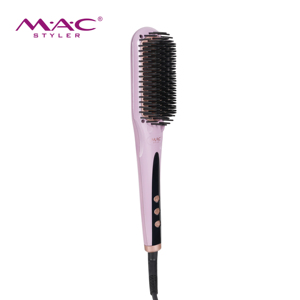 Nouveau produit <span class=keywords><strong>MAC</strong></span> : Lisseur et fer à boucler pour cheveux, peigne chauffant rapide anti-brûlure - Product Image 2