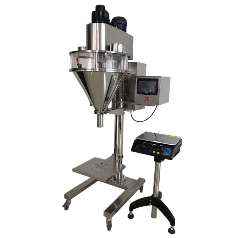Полуавтоматический шнековый наполнитель для порошка, 5-5000 г