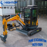Peralatan Mesin Pertanian Petani Pertanian Rotary Tiller Mini Crawler Tractor