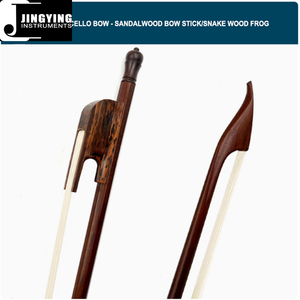 Accesorios para Violín Jingying Music 2025, Arco de Madera de Sándalo de Alta Gama Estilo <span class=keywords><strong>Barroco</strong></span> para Violín/Viola/Violonchelo, Venta al Por Mayor - Product Image 6