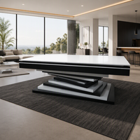 Table de billard de luxe Naipni 7ft 8ft 9ft avec plateau de salle à manger