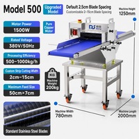 Machine automatique de découpe en dés pour poisson, bœuf, viande, poulet et agneau, y compris pour la viande congelée