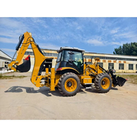 Excavator Mini 388 Roda Penggerak 4X4 dengan Mesin PLC, Joystick Baru, Standar CE EPA Euro5, Harga Murah, Dijual