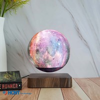 Lámpara de Mesa con Globo de Levitación Magnética, Rotación Automática, Decoración para el Hogar, Luces Decorativas para Escritorio, Venta Directa de Fábrica