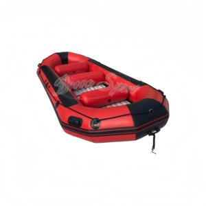 Radeau <span class=keywords><strong>de</strong></span> <span class=keywords><strong>sauvetage</strong></span> flottant en PVC gonflable <span class=keywords><strong>de</strong></span> haute qualité 480 cm CE 0,9/1,2 mm pour 11 personnes, pour eaux vives - Product Image 5