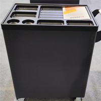 Chariot à outils robuste en acier, boîte à outils roulante à 7 tiroirs avec kit de 421 outils (LFF-TY05)