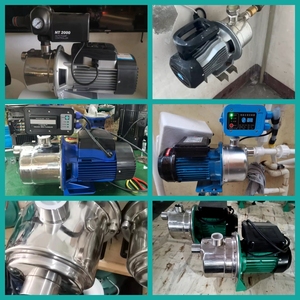 Hobanm 1HP thép không gỉ cao áp lực nước máy bay phản lực bơm tự mồi Ly Tâm Bơm tăng áp với động cơ đồng - Product Image 3