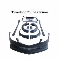 Pour mercedes-benz AMG C63 W204 LB Style Kit de carrosserie ailes larges pare-chocs avant jupes latérales diffuseur arrière aileron arrière