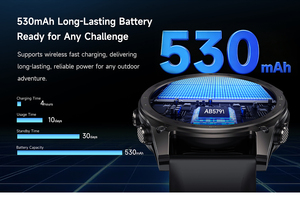 Smartwatch Tattico con Display AMOLED da 1,43 Pollici, Chiamate Bluetooth, Impermeabile 5ATM, Ricarica Magnetica, Tracker Fitness - Product Image 3