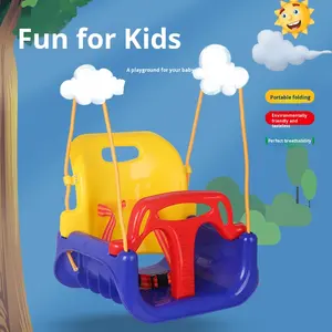 <span class=keywords><strong>Columpio</strong></span> <span class=keywords><strong>de</strong></span> plástico para interior/exterior para niños, silla colgante anticaída para el hogar, para el crecimiento del bebé, para el patio del hogar, juego al aire libre - Product Image 3