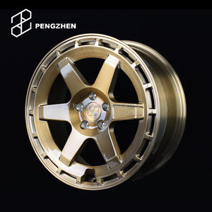 Pengzhen Brushed Bronze 6 spokes 5หลุม114.3 17 <span class=keywords><strong>18</strong></span> 19นิ้วล้ออลูมิเนียมสำหรับ <span class=keywords><strong>Toyota</strong></span> <span class=keywords><strong>CHR</strong></span> - Product Image 2