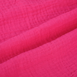 Tissu léger en mousseline <span class=keywords><strong>de</strong></span> <span class=keywords><strong>gaze</strong></span> à double couche froissée en <span class=keywords><strong>coton</strong></span> lavé au sable pour chemises et couvertures pour garçons Couverture solide - Product Image 3