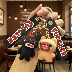 ขายส่งจากโรงงาน พวงกุญแจยางรูปการ์ตูนมอนสเตอร์ฟันน่ารัก แฟชั่นสร้างสรรค์ ของขวัญโปรโมชั่น ราคาดีที่สุด - Product Image 2