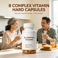 Capsules de vitamines du complexe B |   Complément alimentaire nutritionnel