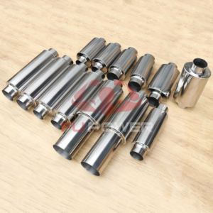 Misura personalizzata 2 "2.5" 3 "3.5" 4 "tubo di scarico in titanio marmitta punta punta tubo di scarico auto - Product Image 3