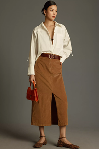Oem Customization abbigliamento fabbrica signore girocollo maniche lunghe <span class=keywords><strong>Beige</strong></span> popeline Button Down camicetta da <span class=keywords><strong>donna</strong></span> - Product Image 4