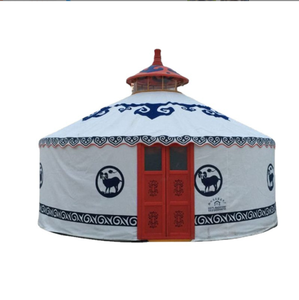 Utdoor-yurts Mongol de lujo para invierno, tienda de yurta Mongol de lona, 5x5m - Product Image 3