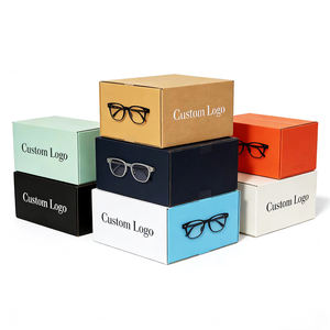 Boîtes d'<span class=keywords><strong>emballage</strong></span> en carton ondulé pour lunettes, personnalisées avec logo imprimé, différentes couleurs, exportation, déménagement, expédition - Product Image 1