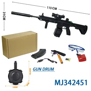 Лидер продаж оранжевый/черный электрический ручной пистолет BB винтовка M4A1 снайперская винтовка игрушечный пистолет автомат с прицелами для детей и взрослых