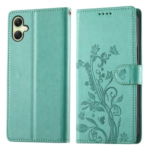 Funda de Cuero con Diseño de Mariposa y Flores para <span class=keywords><strong>Samsung</strong></span> <span class=keywords><strong>Galaxy</strong></span> S26 Plus Ultra A07 A17 A27 A37 A57 5G, con Ranuras para Tarjetas y Función de Soporte - Product Image 2