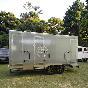 Mobile Foldable Portable Restroom Trailer Toilet Eco-Friendly Design for Apartment Use Customized Shower Room Durable - Product Image 2