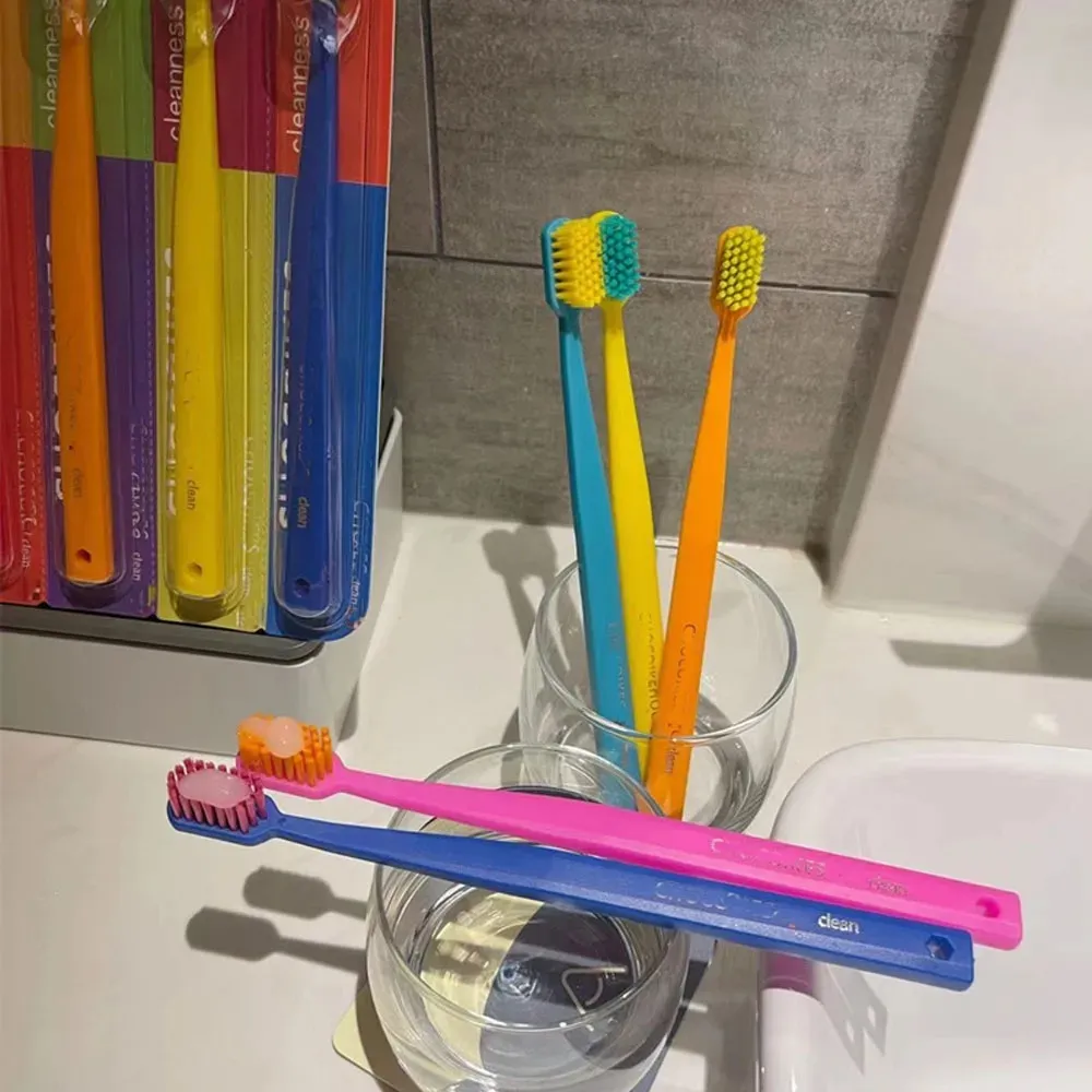 Factory Direct tragbare kiefer ortho pä dische Zahnbürste für Erwachsene zur Tiefen reinigung der Mundpflege 1 zufällige Farbe