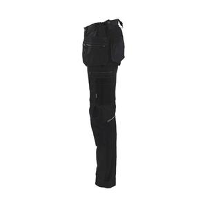 BLAKLADER - 713013709999C44 <b>Women</b>’s craftsman <b>trousers</b> with <b>stretch</b> Black - EAN 7330509868201 WORK <b>TROUSERS</b> CARGO WORK <b>TROUSERS</b> - Product Image 5
