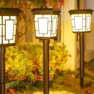 Lámpara Solar de Jardín de Estilo Chino Moderno, Lámpara de Paisaje para Exteriores, Impermeable, de Aluminio - Product Image 4