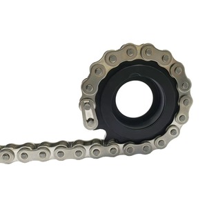 Tùy Chỉnh 10 12 16-Răng Thép Con Lăn Chuỗi Xích Simplex Duplex Triplex Hàng Tùy Chỉnh Chuỗi Bánh Xe - Product Image 2