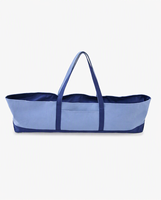 Sac de transport classique pliable et portable en velours, résistant à l'eau, écologique et durable, pour Mahjong américain, avec longue bandoulière, grande capacité