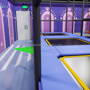 Nhiều Slide Trampoline trò chơi cho trẻ em-Xây dựng đội ngũ & vui vẻ thách thức sân chơi trong nhà trượt/bóng Pit/Leo Tường - Product Image 6