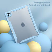 Cocok untuk Keyboard ajaib untuk Ipad Pro 112018/2020/2021/2022 casing silikon magnetik dengan Keyboard Keyboard Bluetooth nirkabel