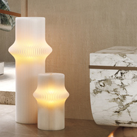Étagère pilier Spazepaper avec LED, présentoir rond pliable en nid d'abeille, socle décoratif écologique, étagère-tabouret en papier pour salon professionnel