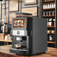 Machine à café JL23, machine à café automatique à double tête, distributeur automatique de café