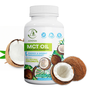 Capsules de gel mou d'huile de coco vierge OEM/ODM pour une peau et des cheveux sains, vitamine K2, capsule de gel mou, non destiné aux femmes enceintes, pour adultes - Product Image 1