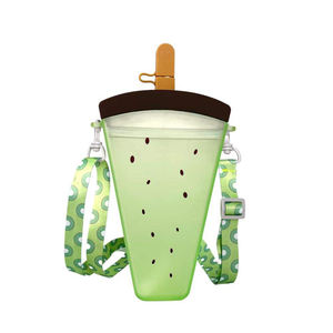 Botella de Agua con Pajita de Sandía, Productos al por Mayor de China, Botella de Agua con Diseño de Sandía - Product Image 5