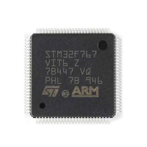 STM32F767VIT6 HUANXSupply วงจรรวมใหม่และของแท้ ชิปเดี่ยว STM32F767VIT6 LQFP-100 รับประกัน 365 วัน ของแท้ - Product Image 1