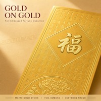 Enveloppes rouges personnalisées à livraison rapide - Échantillon en 3 jours et expédition en 7 jours, pochettes à monnaie du Nouvel An chinois en feuille d'or pur