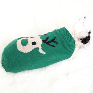 Ropa Para Mascotas Mimixiong Adorable Suéter de Punto abrigador Para Perro o Gato Disfraz con Cabeza de Ciervo Navideño - Product Image 3