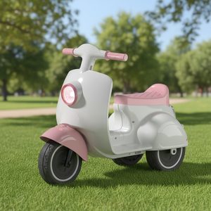 Sepeda Motor Roda Tiga Bertenaga Baterai Isi Ulang untuk Anak Laki-laki dan Perempuan, Mainan Mobil Listrik yang Dapat Dikendarai, Terbuat dari Plastik yang Tahan Lama - Product Image 4